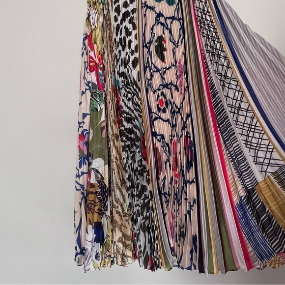 NWT Anthropologie Geisha Designs Jacinta Pleated Midi Dress - 2 - Picture 9 of 9